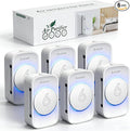 Air Ionizer for Home(6 pack), Ionic Air Purifier Plug in with 6 Carbon Fiber Tips, product image