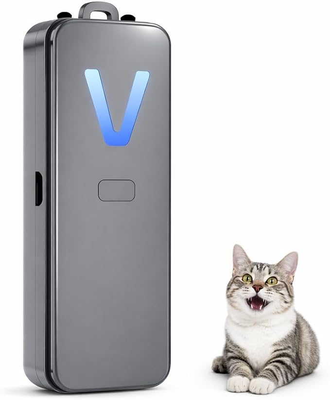 Air Ionizer, Negative Ion Air Purifier for Pet Homes and Small Spaces, Quiet Ozone Free Filterless Air Cleaner for Cat