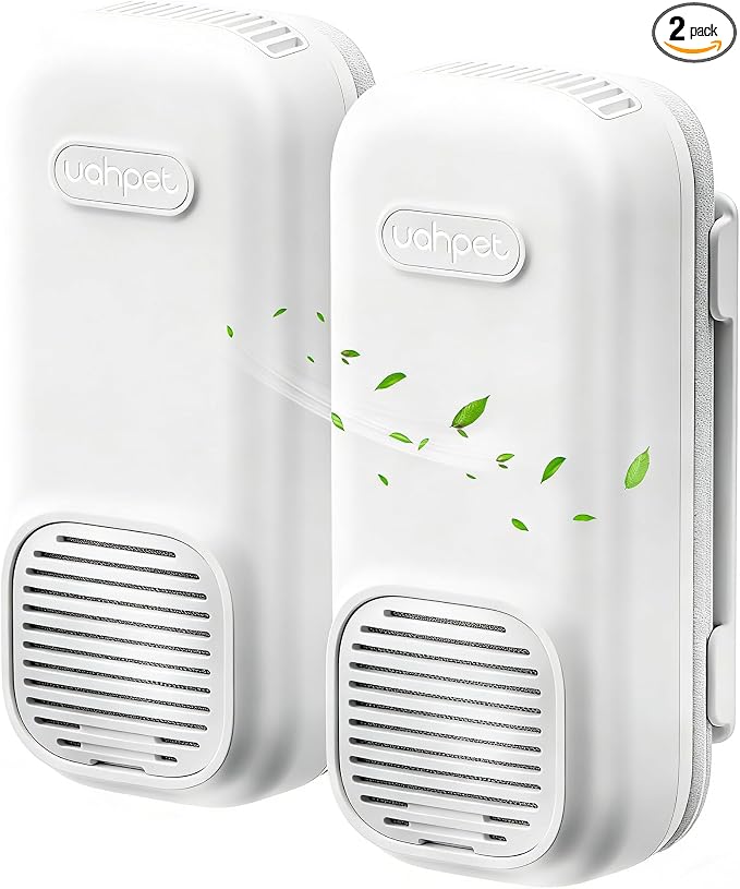 Air Ionizers for Home, Negative Ion with Nano & Fan-Powered, Triple Deodorize, Plug In Air Purifier for Cook