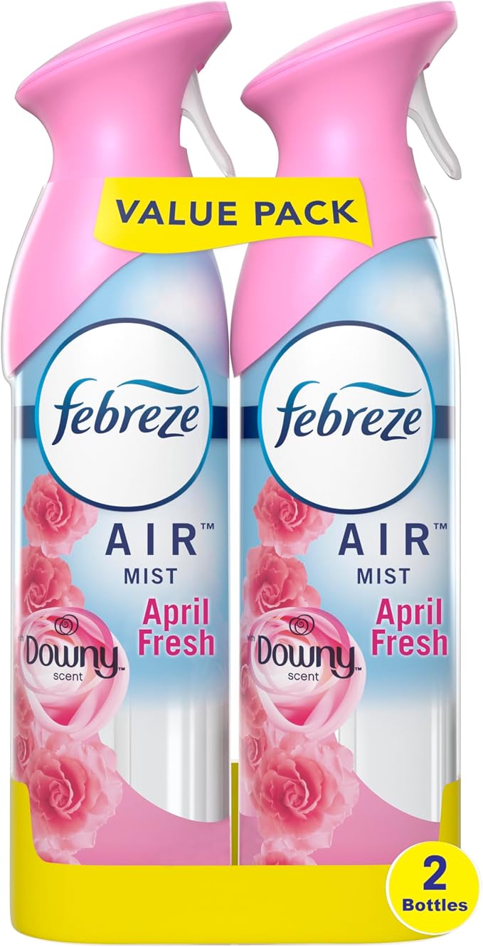 Air Mist Air Freshener Spray, Odor-Fighting Room Spray, Air Fresheners for Home and Bathroom and Kitchen, Aerosol Can