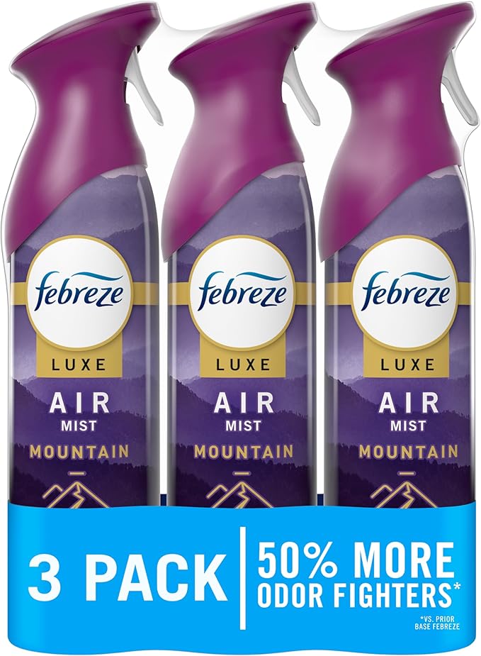 Air Mist, Air Freshener Spray, Odor Fighting Room Spray, Deodorizer for Home Bathroom Kitchen Office Apartment Dorm Room