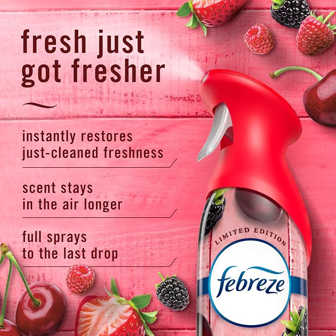 Air Mist, Air Freshener Spray, Odor Fighting Room Spray, Deodorizer for Home Bathroom Kitchen Office Apartment Dorm Room