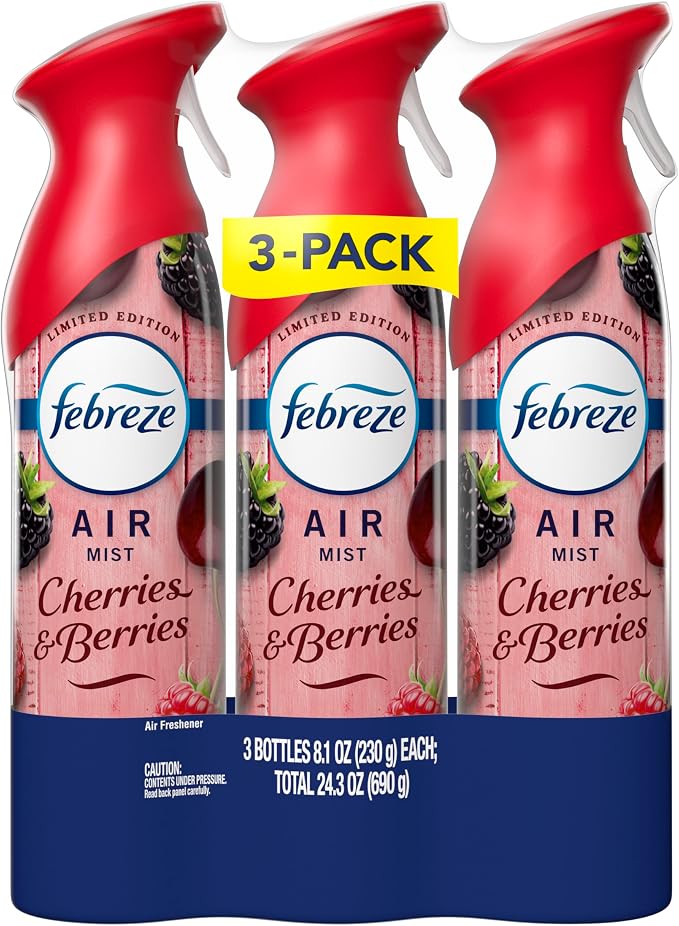 Air Mist, Air Freshener Spray, Odor Fighting Room Spray, Deodorizer for Home Bathroom Kitchen Office Apartment Dorm Room