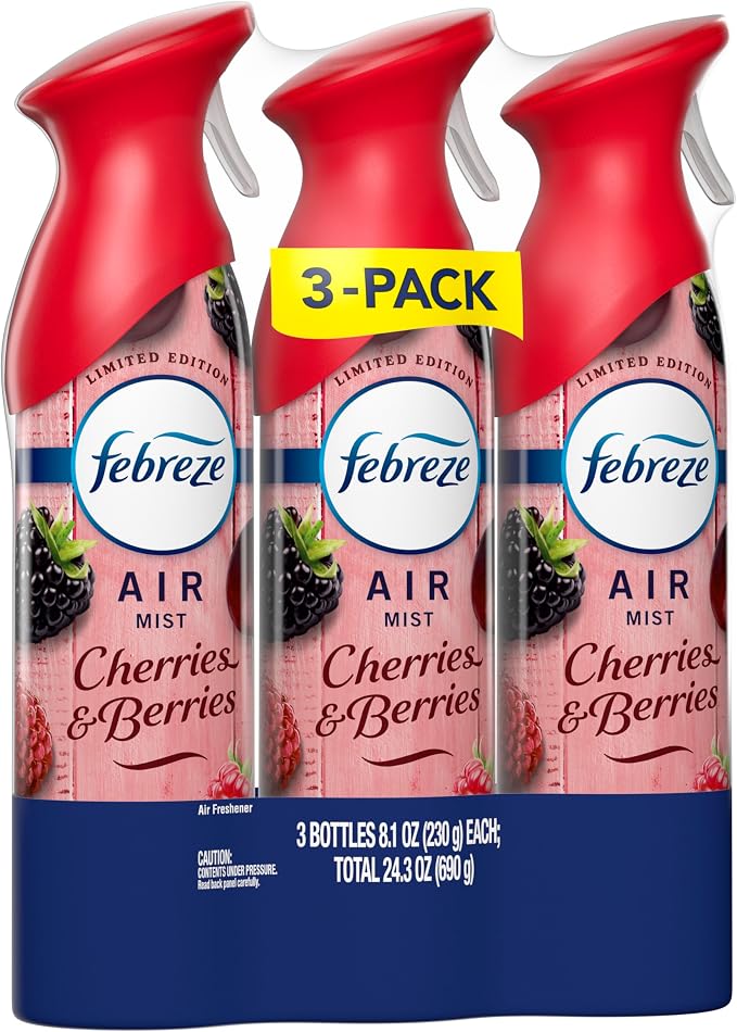 Air Mist, Air Freshener Spray, Odor Fighting Room Spray, Deodorizer for Home Bathroom Kitchen Office Apartment Dorm Room