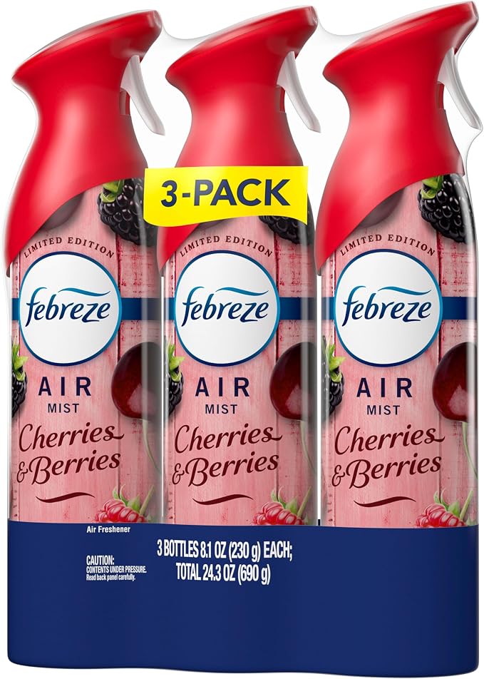 Air Mist, Air Freshener Spray, Odor Fighting Room Spray, Deodorizer for Home Bathroom Kitchen Office Apartment Dorm Room