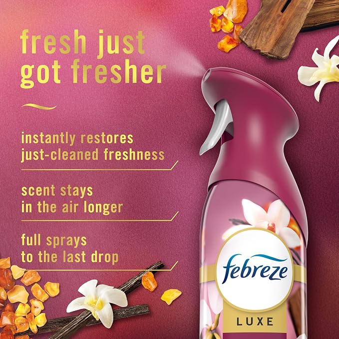 Air Mist, Air Freshener Spray, Odor Fighting Room Spray, Deodorizer for Home Bathroom Kitchen Office Apartment Dorm Room