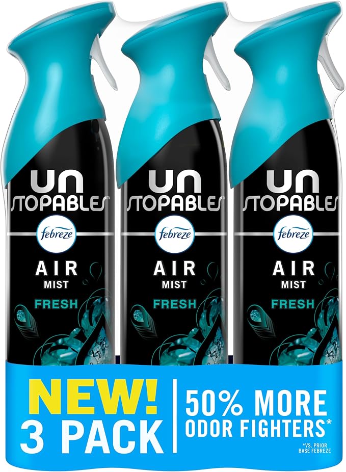 Air Mist, Air Freshener Spray, Odor Fighting Room Spray, Deodorizer for Home Bathroom Kitchen Office Apartment Dorm Room