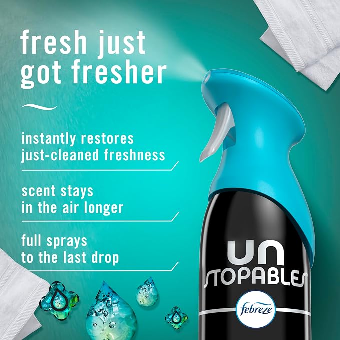 Air Mist, Air Freshener Spray, Odor Fighting Room Spray, Deodorizer for Home Bathroom Kitchen Office Apartment Dorm Room
