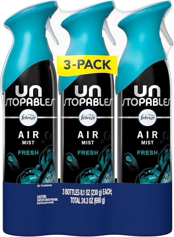 Air Mist, Air Freshener Spray, Odor Fighting Room Spray, Deodorizer for Home Bathroom Kitchen Office Apartment Dorm Room
