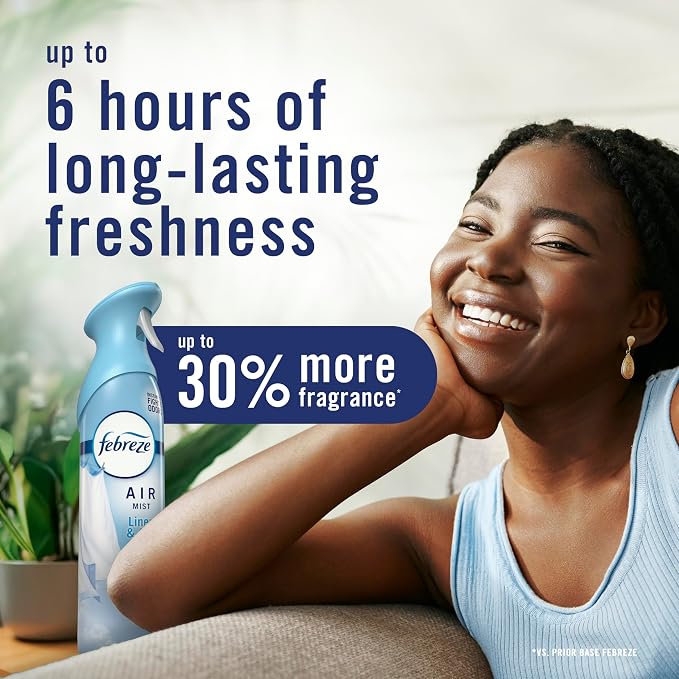 Air Mist, Air Freshener Spray, Odor Fighting Room Spray, Deodorizer for Home Bathroom Kitchen Office Apartment Dorm Room