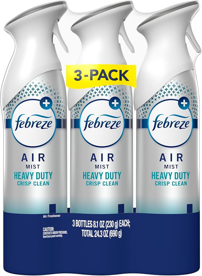 Air Mist, Air Freshener Spray, Odor Fighting Room Spray, Deodorizer for Home Bathroom Kitchen Office Apartment Dorm Room