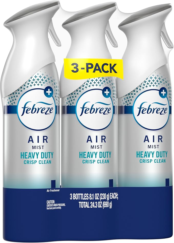 Air Mist, Air Freshener Spray, Odor Fighting Room Spray, Deodorizer for Home Bathroom Kitchen Office Apartment Dorm Room