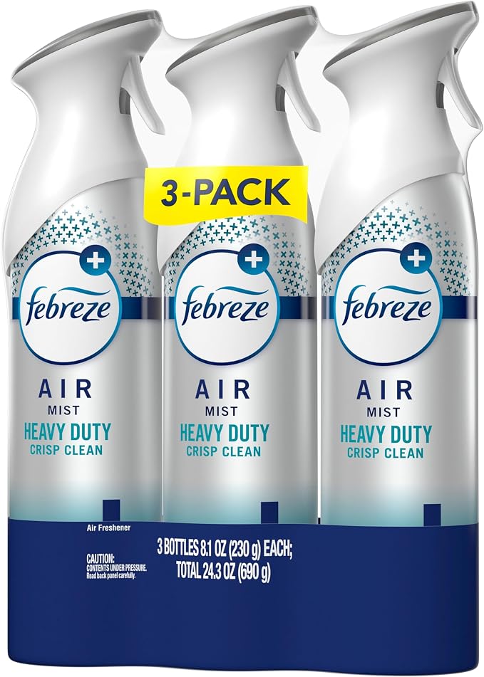 Air Mist, Air Freshener Spray, Odor Fighting Room Spray, Deodorizer for Home Bathroom Kitchen Office Apartment Dorm Room