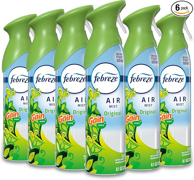 Air Mist, Air Freshener Spray, Odor Fighting Room Spray, Deodorizer for Home Bathroom Kitchen Office Apartment Dorm Room