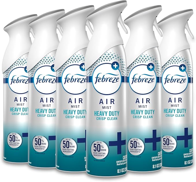 Air Mist, Air Freshener Spray, Odor Fighting Room Spray, Deodorizer for Home Bathroom Kitchen Office Apartment