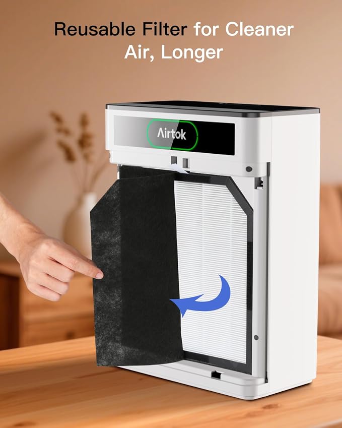 Air Purifier AP3001 Washable Replacement Filters, High-Efficiency Activated Carbon, 1 Pack, alternate product view 3