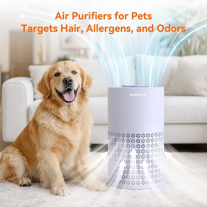 Air Purifier for Bedroom with A2001 Lavender Purple, alternate product view 7