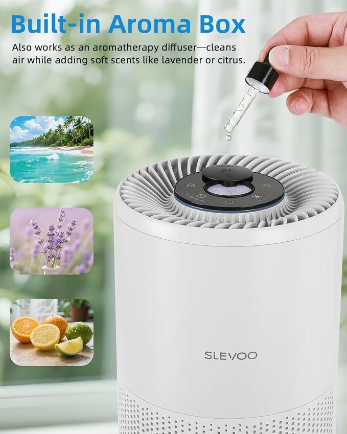Air Purifier for Home Bedroom up to 1015 ft2, Allergies Pet Hair, 3-in-1 Filter with hepa Air Purifier, alternate product