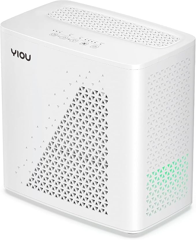 Air Purifier for Home Large Room up to 547 ft2, H13 True HEPA Air Filter 20dB Air Cleaner Odor Eliminator for Allergies Smoke