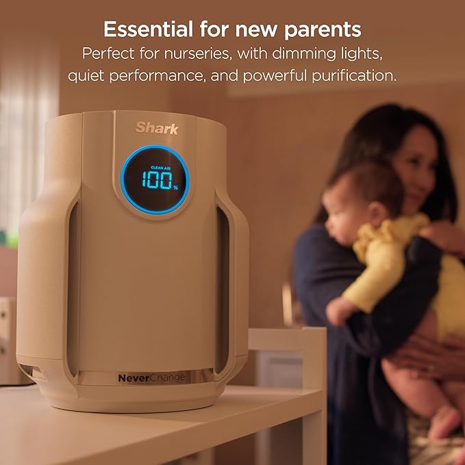 Air Purifier for Home, NeverChange Compact Pro, for Bedroom, Nursery, Home Office, Dorm, HEPA-Exceeding Filter, alternate