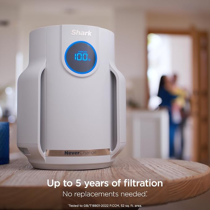 Air Purifier for Home, NeverChange Compact Pro, for Bedroom, Nursery, Home Office, Dorm, HEPA-Exceeding Filter, alternate
