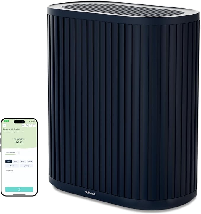 Air Purifier Max for Home - 3-In-1 Filtration for Dust, Smoke, & More - True HEPA Filter, Activated Carbon, &