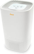 Air Purifier with True HEPA Filter, UV Light, 250 Sq Feet Coverage, Timer Function, Sleep Mode, Washable Particle Filter