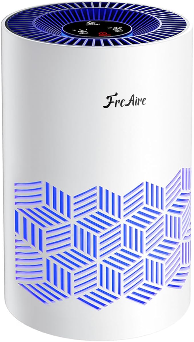 Air Purifiers, Air Purifiers for Home with Lights, HEPA Air Purifier Removes Dust Smoke Pollen Dander Smell, product image
