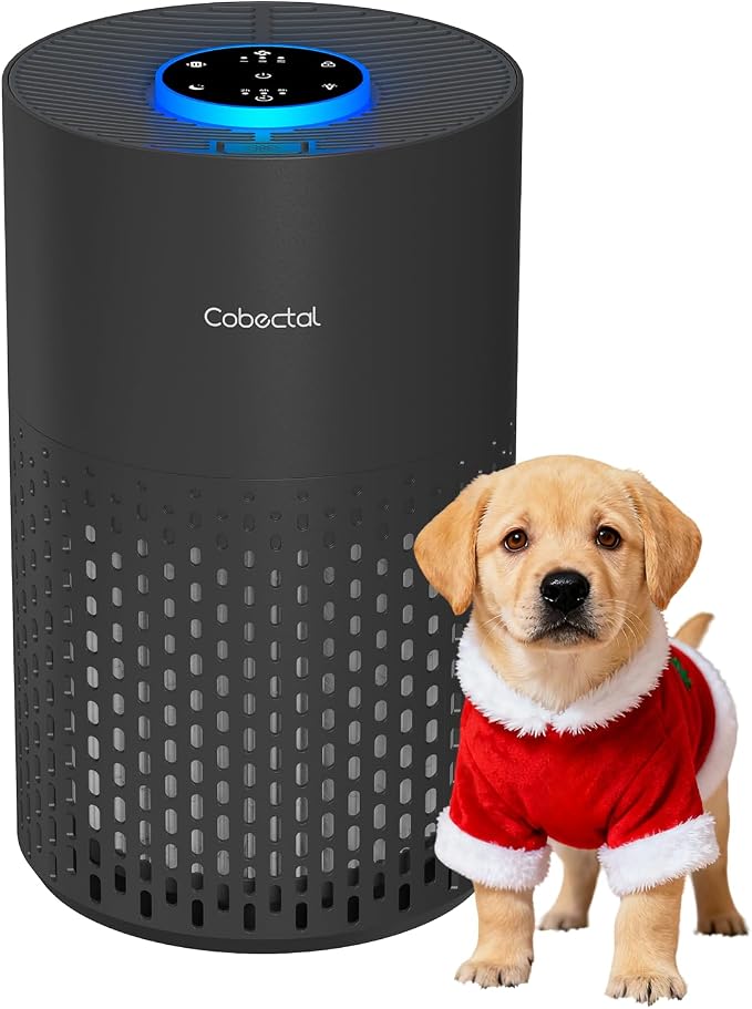 Air Purifiers for Bedroom Home, Air Cleaner with H14 True HEPA 3-in-1 Filter for Room up to 1050 ft2, Aroma Function, Sleep