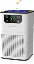 Air Purifiers for Bedroom Home, FETIONS Air Cleaner with Fragrance Sponge Sleep Mode 3-in-1 Filtration System, product image