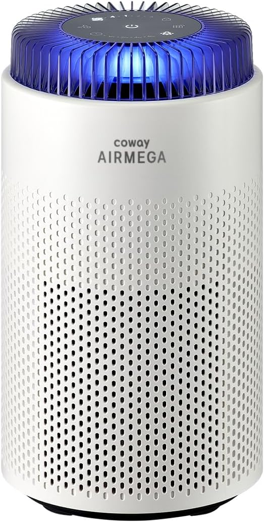 Air Purifiers for Bedroom Home up to 450 ft2, Particulate Filter for Smoke, Allergies, Pet Dander, AQI Monitor, Auto&Sleep