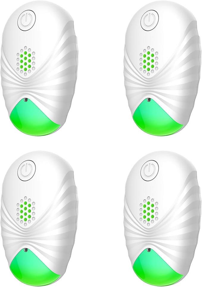 Air Purifiers for Home (4-Pack),Plug-in Air Purifier with Negative Ion Technology, Quiet Odor Eliminator for Smoke, Pets