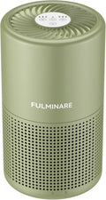 Air Purifiers for Home Bedroom H13 HEPA Air Purifier, 3 Speeds, Timer, 24dB, Small Mini Air Purifier with Night Light, Sage