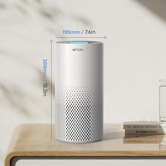 Air Purifiers for Home Bedroom Large Room Up to 1076 Ft2, 3-Stage Filter Cleaner Odor Eliminator, alternate product view 8
