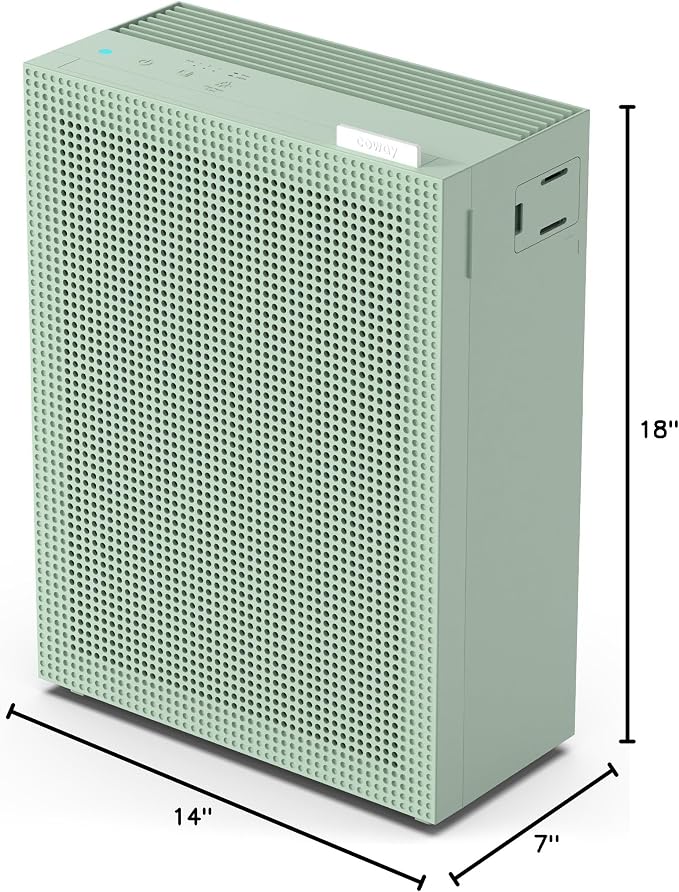 Air Purifiers for Home Bedroom up to 1,035ft2 with HEPA Filter, Carbon Filter, Washable Filter for Smoke, Pollen, Dander