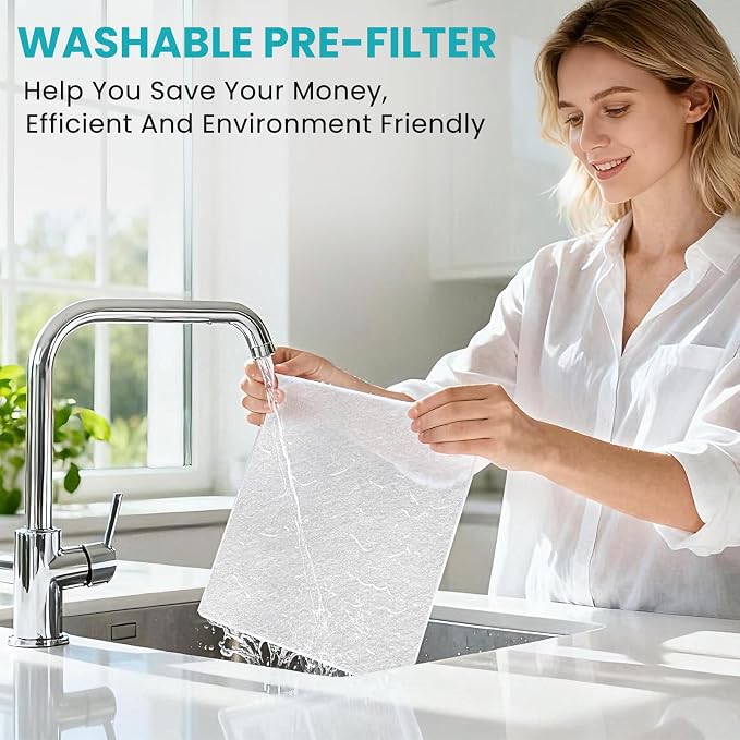 Air Purifiers for Home Cover Up to 2200 Ft2, HEPA Air Purifier with Washable Pre-filter, Pet mode, alternate product view 8
