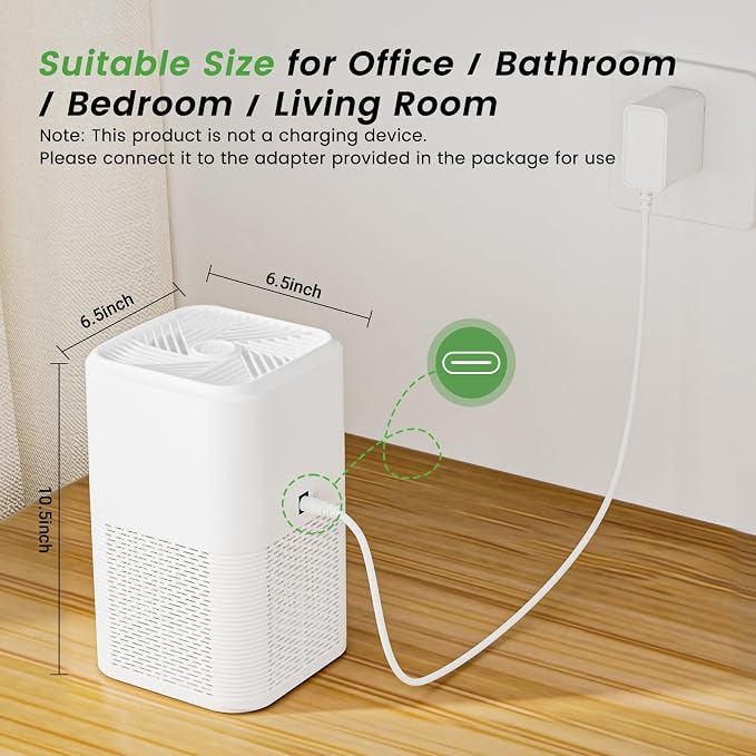 Air Purifiers for Home,H13 HEPA Large Room Up to 1750ft2,3-in-1 Filter with Sleep Mode,Air Purifier with Aromatherapy