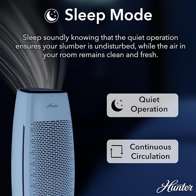 Air Purifiers for Home Large Room and Bedroom. True HEPA Air Purifier Tower for Pets, Odors, Allergens, Smoke, Dust, VOC's.