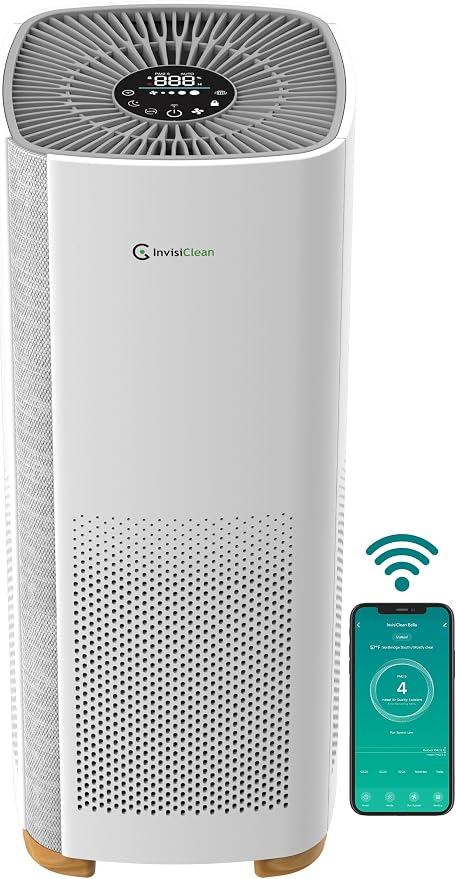 Air Purifiers for Home, Large Room Covers 1500 Ft2, H13 high quality True HEPA Air Filter, Ideal for Allergies, Cat, Dog