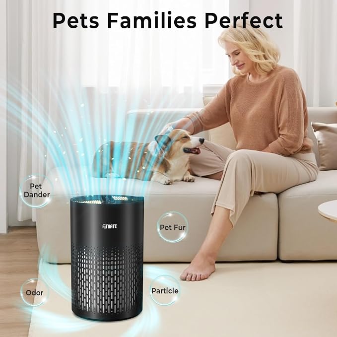 Air Purifiers for Home Large Room Up to 1076 Ft2 with Aromatherapy, H13 True HEPA Air Purifier for Pets, alternate product