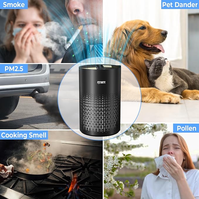 Air Purifiers for Home Large Room Up to 1076 Ft2 with Aromatherapy, H13 True HEPA Air Purifier for Pets, alternate product