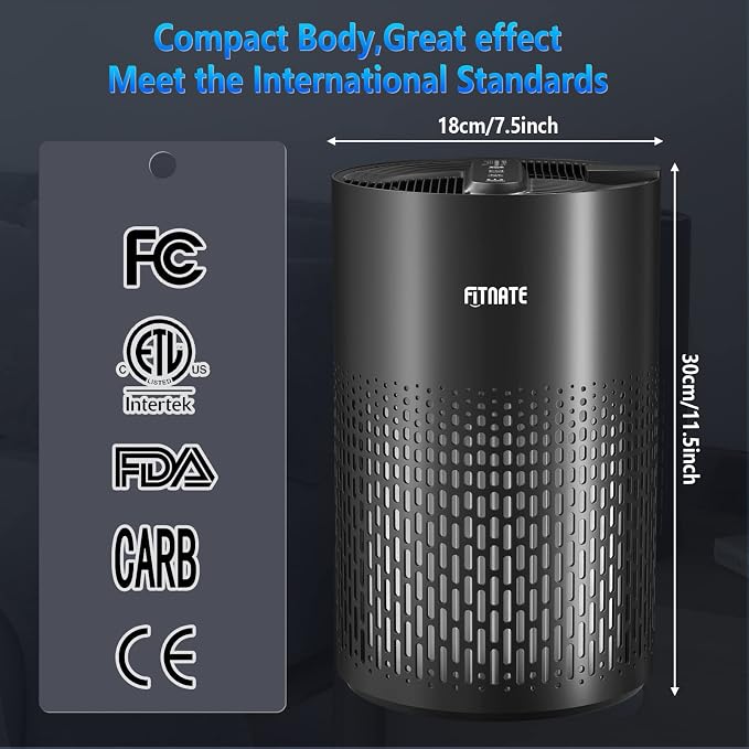 Air Purifiers for Home Large Room Up to 1076 Ft2 with Aromatherapy, H13 True HEPA Air Purifier for Pets, alternate product