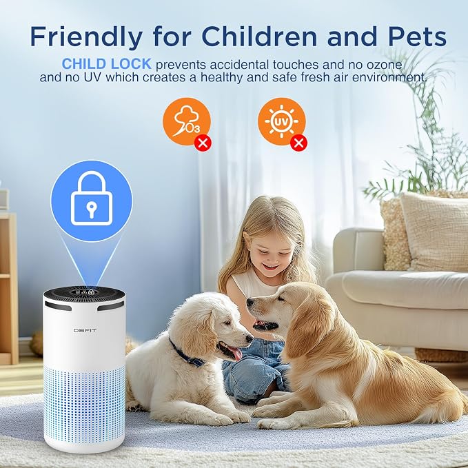 Air Purifiers for Home Large Room Up to 1500ft2 with Aromatherapy, H13 HEPA Air Purifier Air Cleaner for Smoke Pollen Dust
