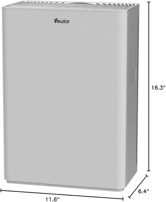 Air Purifiers For Home Large Room Up To 2200 sqft H13 HEPA Air Purifiers Filter With Fragrance Sponge Timer Washable Filter