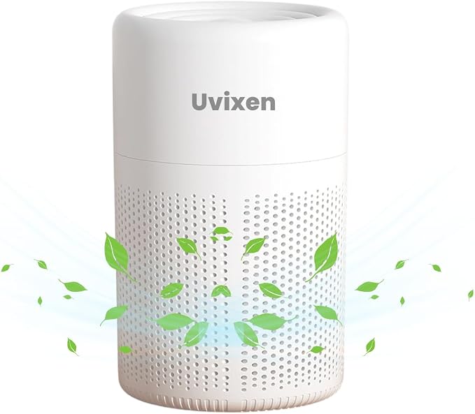Air Purifiers for Home - Mini Air Purifier with HEPA Air Filter- USB Operated Air Purifier for Bedroom, Car and Living Room