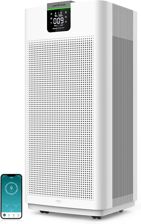 Air Purifiers for Home Office 4575 ft2, APP & Alexa, Ture HEPA 13 Activated Carbon Air Filter, product image