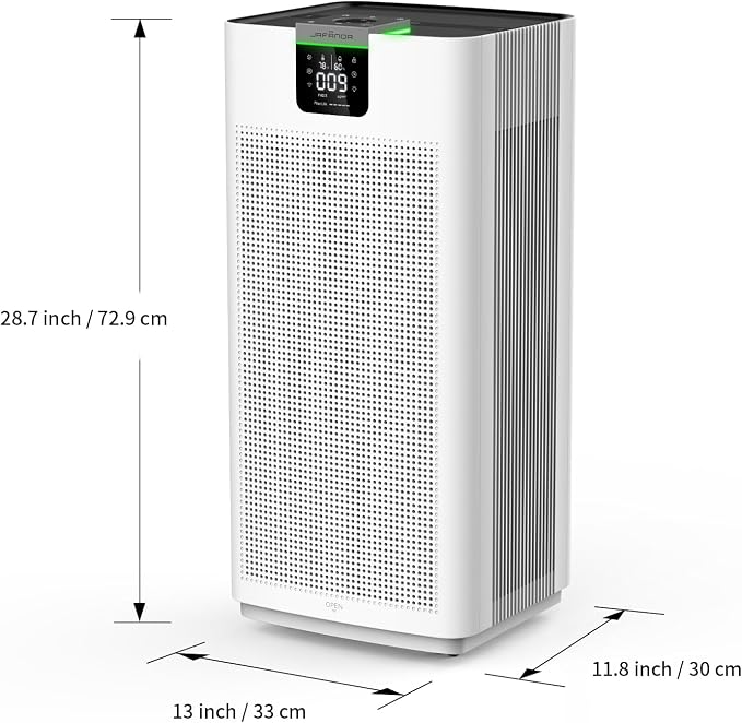 Air Purifiers for Home Office 4575 ft2, APP & Alexa, Ture HEPA 13 Activated Carbon Air Filter, alternate product view 8