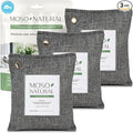 Air Purifying Bag 200g (3 Pack) HGTV Editor's Pick | Bamboo Charcoal Odor Absorber for Home & Car | Closet Odor, product