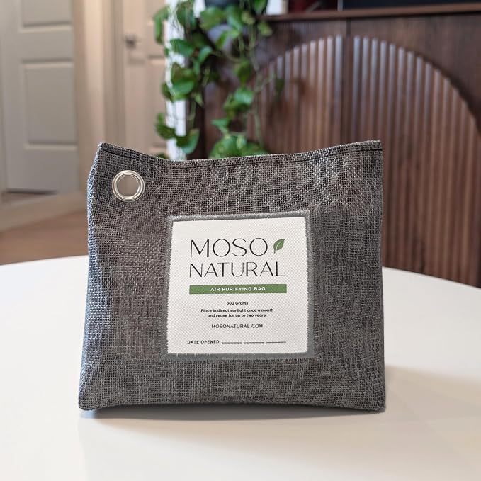 Air Purifying Bag 600g, Bamboo Charcoal Odor Absorber, Room Deodorizer for Large Spaces, Bedroom, Kitchen, alternate product