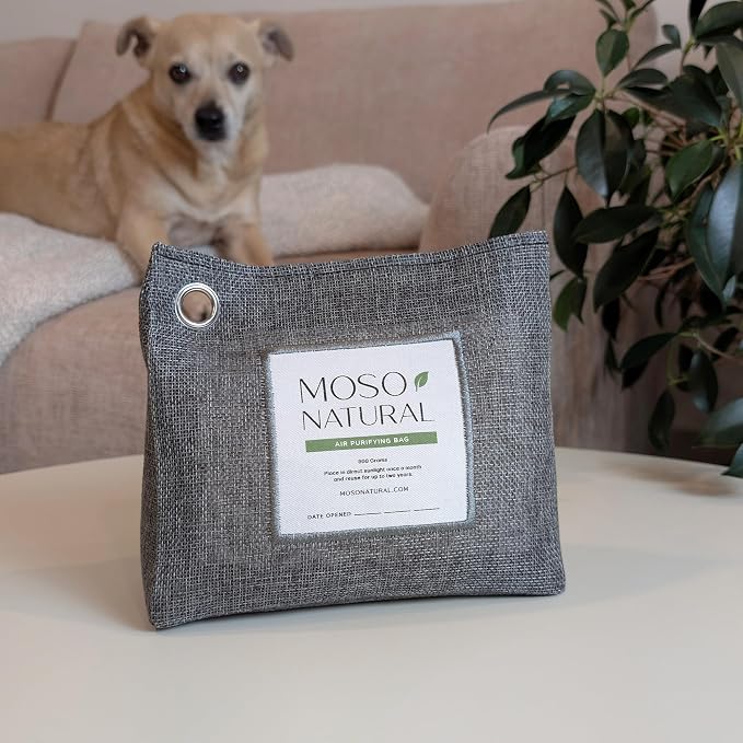 Air Purifying Bag 600g, Bamboo Charcoal Odor Absorber, Room Deodorizer for Large Spaces, Bedroom, Kitchen, alternate product